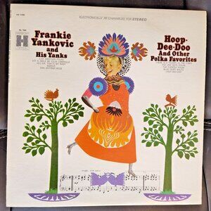 Frankie Yankovic & His Yanks – Hoop-Dee-Doo 12" Vinyl Record Album LP 1968 Polka
